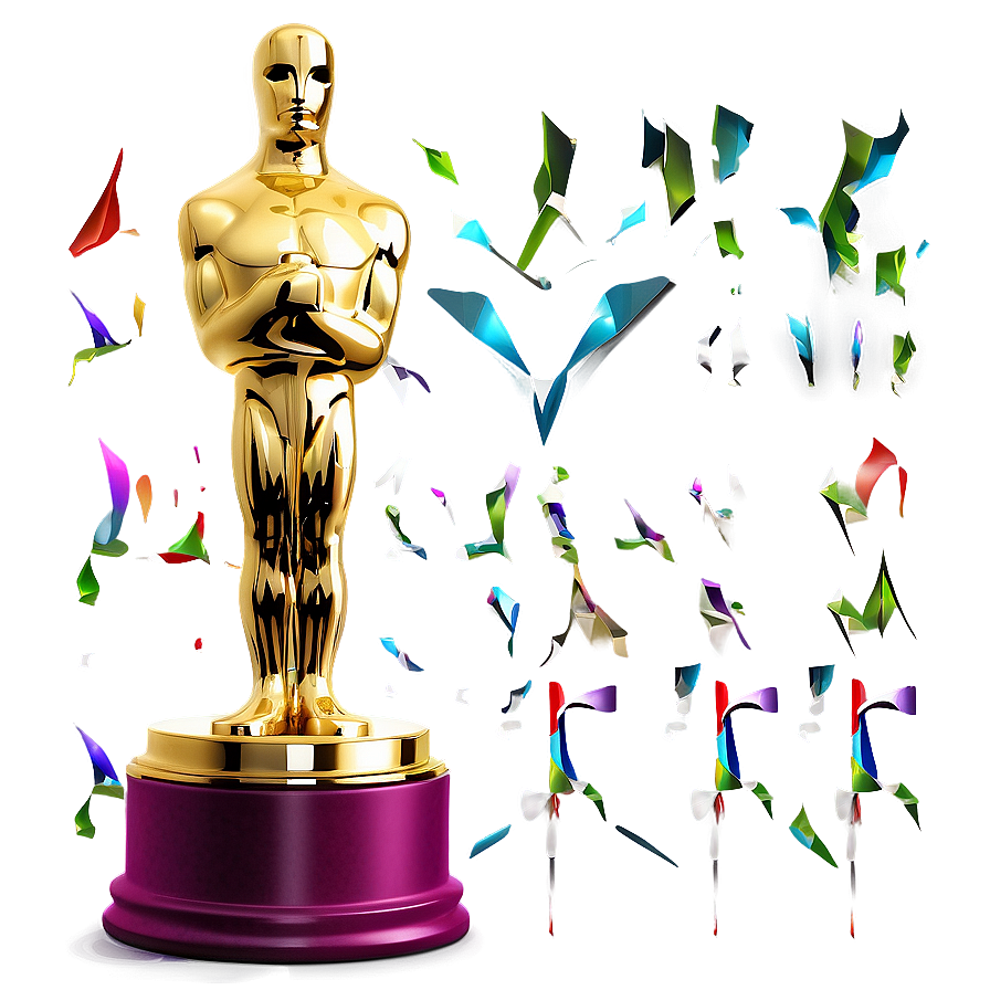 Oscar Trophy Shelf Png Icb52