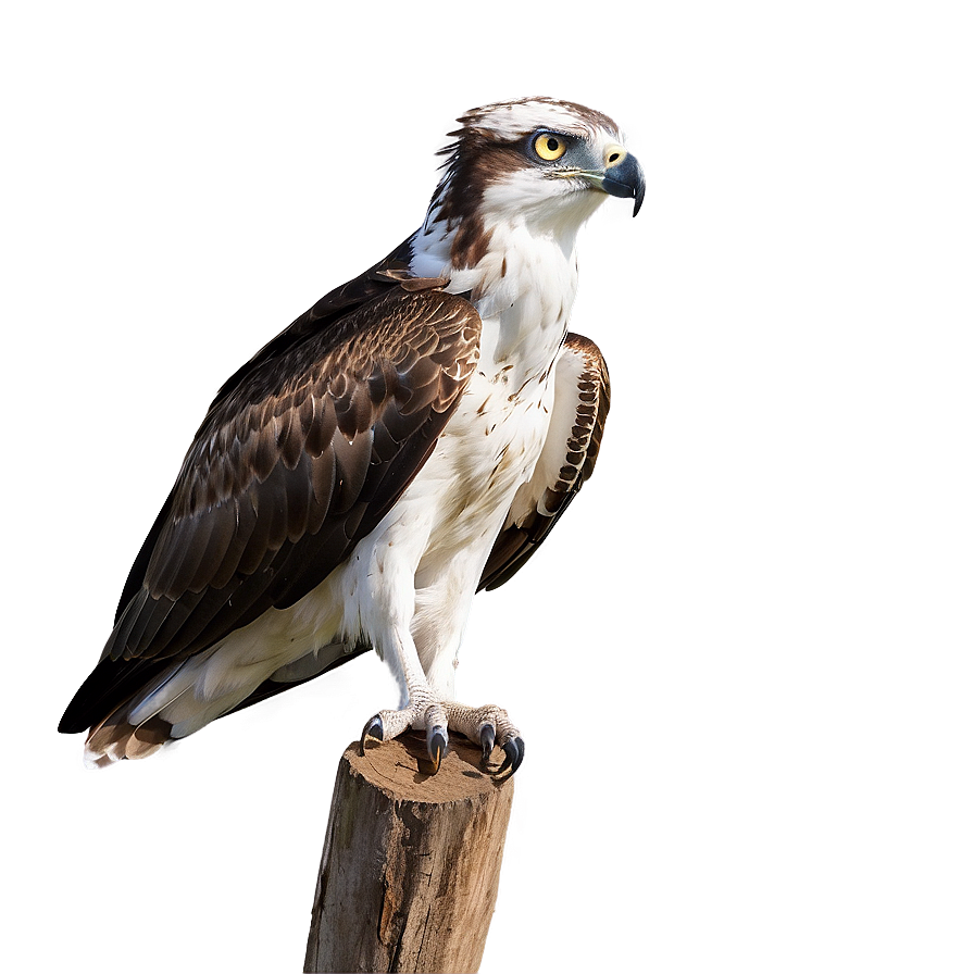 Osprey Watching From Above Png Cjv9