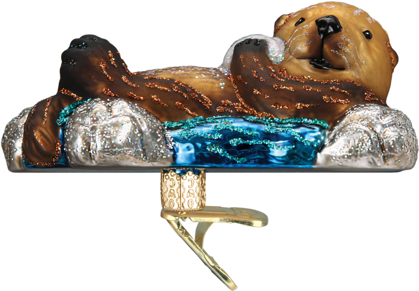 Otter Ornamenton Stand