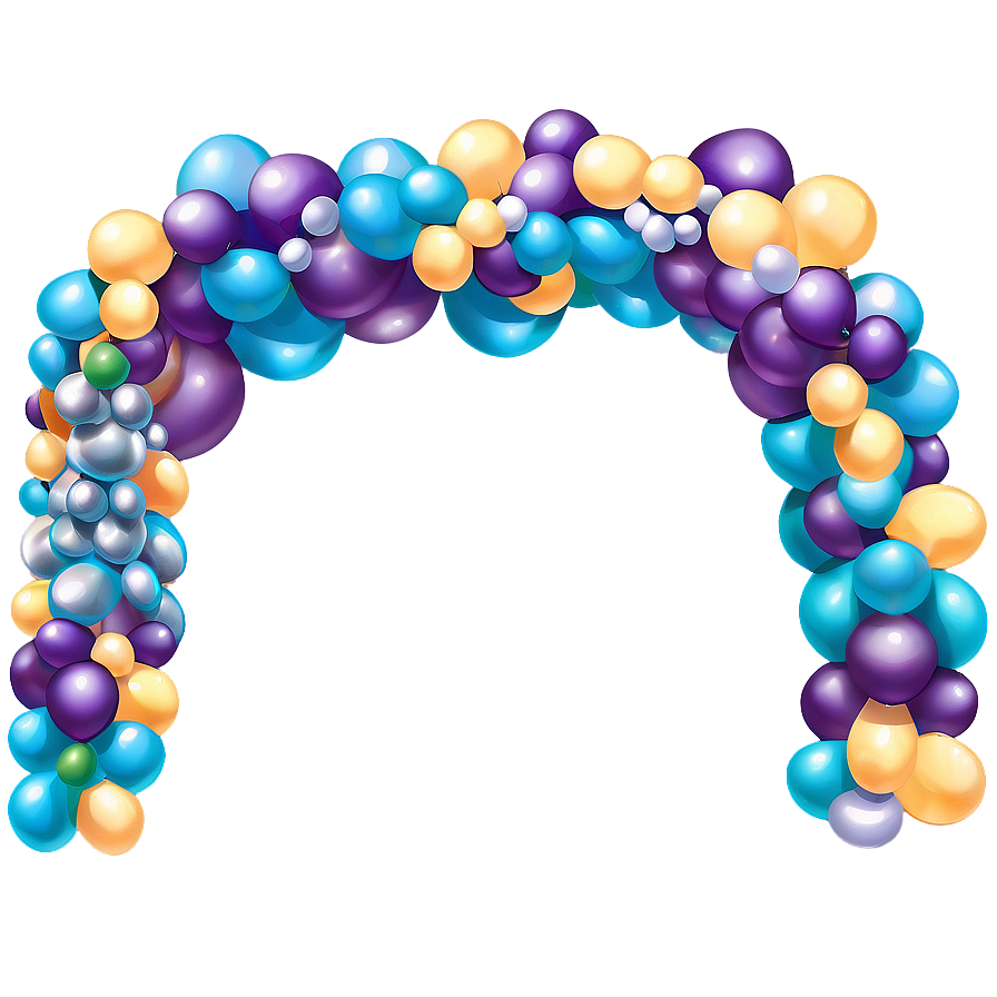 Outdoor Balloon Garland Decorations Png Yyq