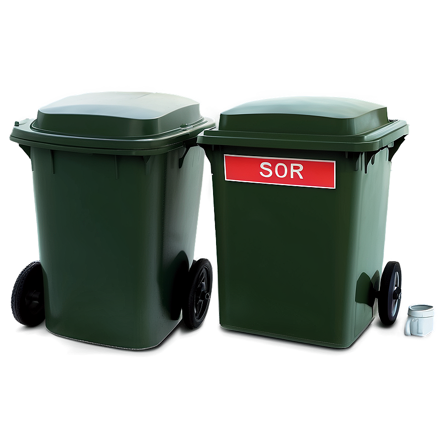 Outdoor Bin Dark Green Png 06242024