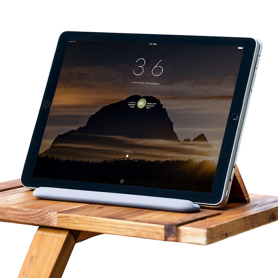 Outdoor Ipad Mockup Png Ect12