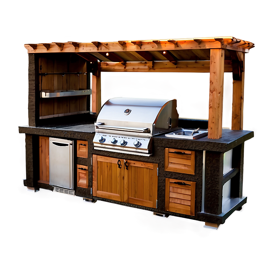 Outdoor Kitchen Setup Png 05242024