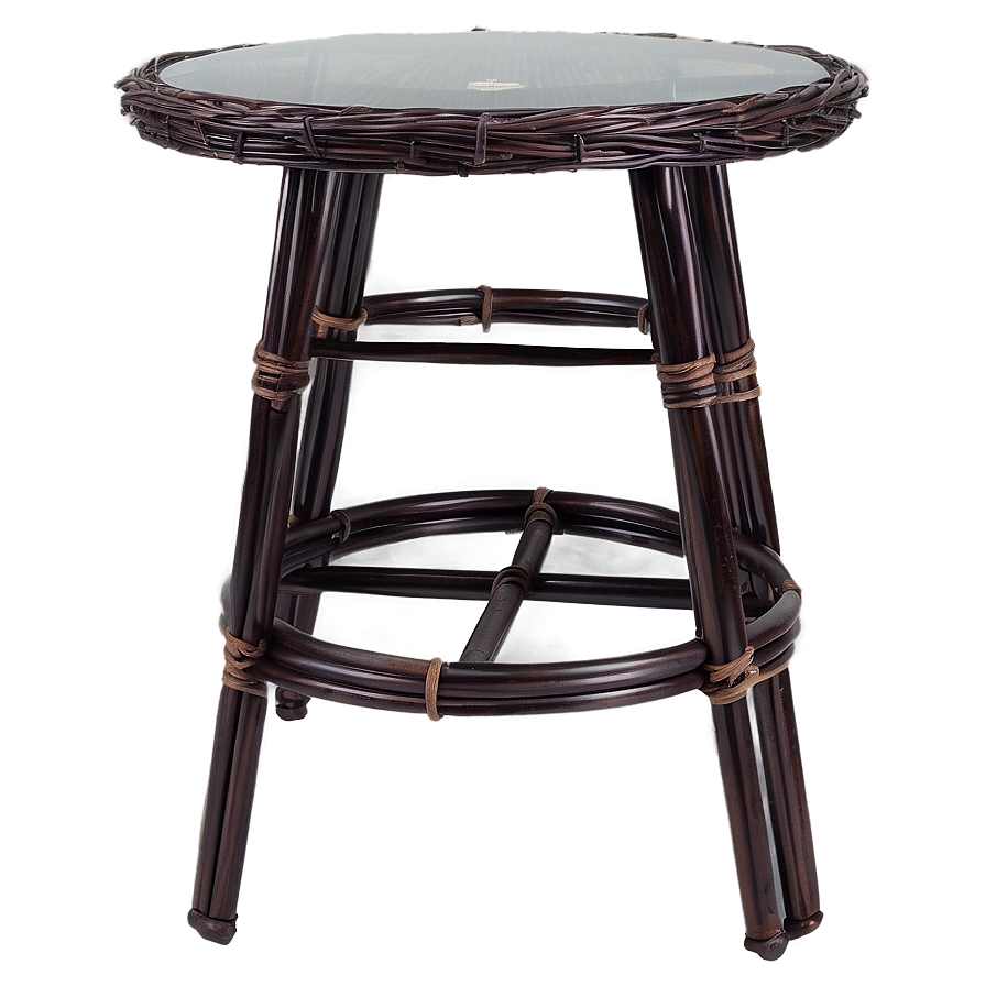 Outdoor Rattan Bar Table Png 06282024