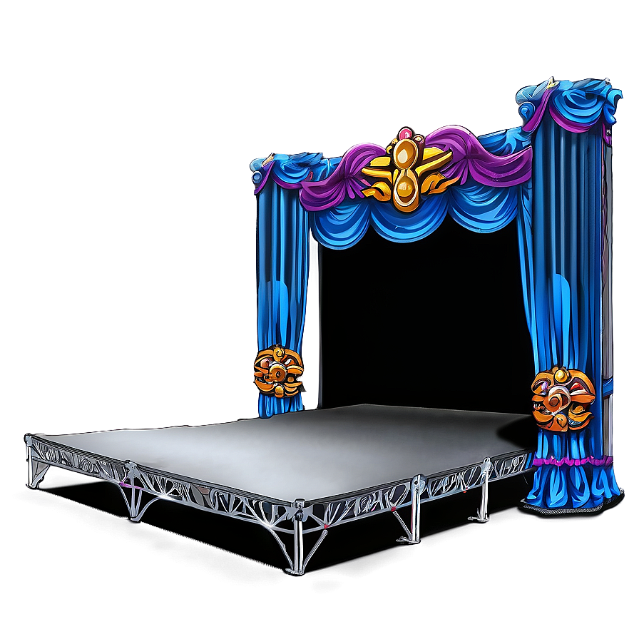 Outdoor Stage Setup Png Mes28