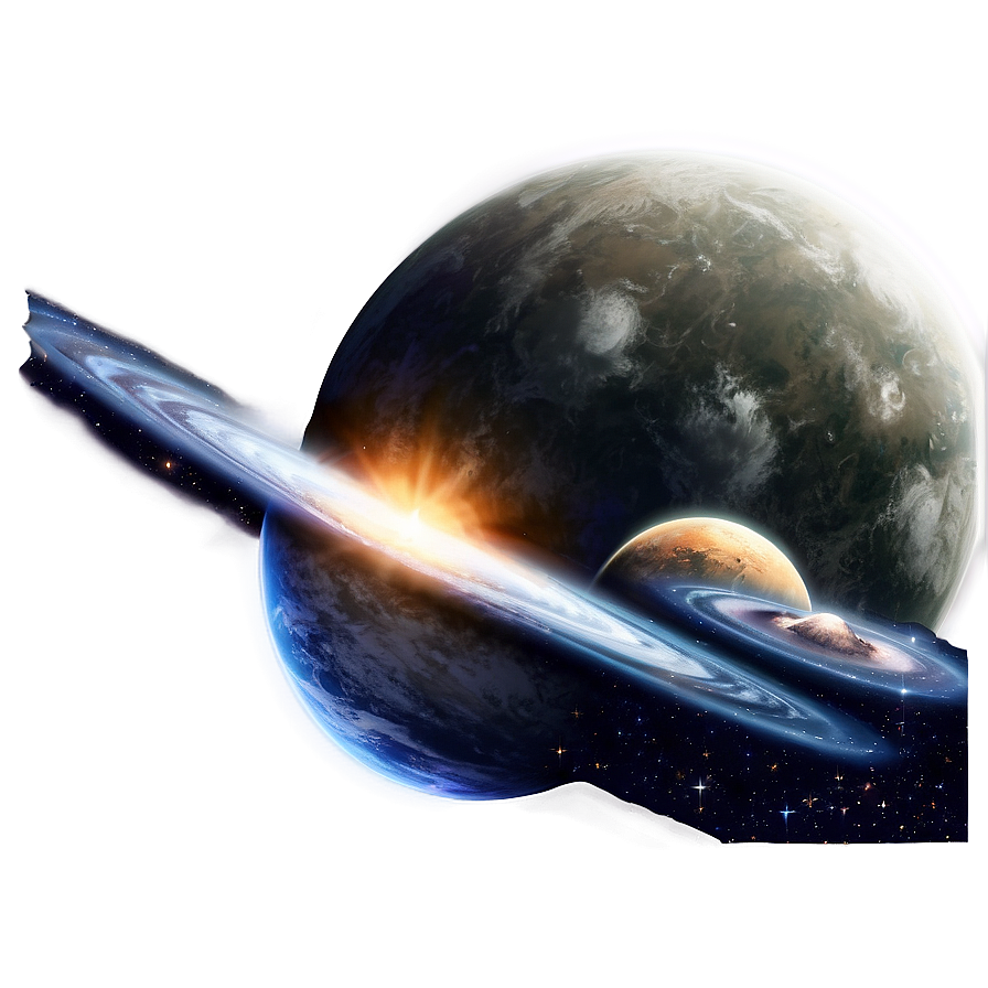 Outer Space Scene Png Whk