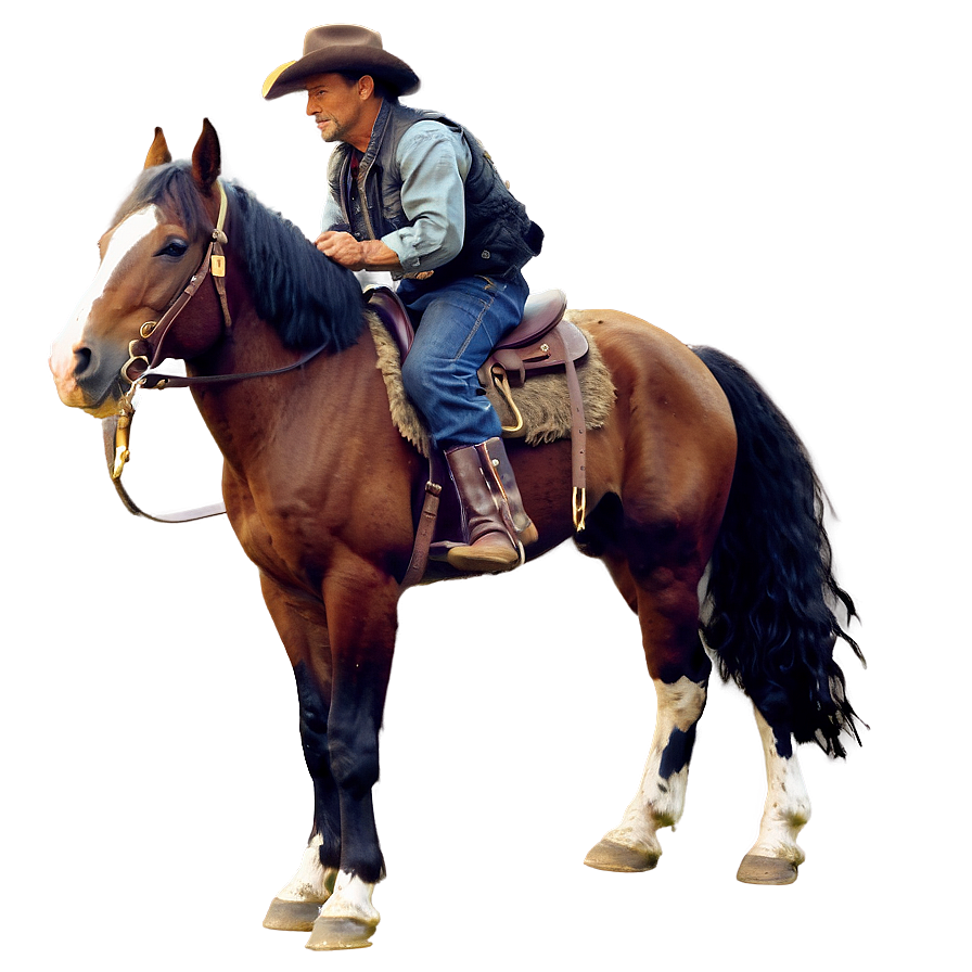 Outlaw Horseback Rider Png Rwd49