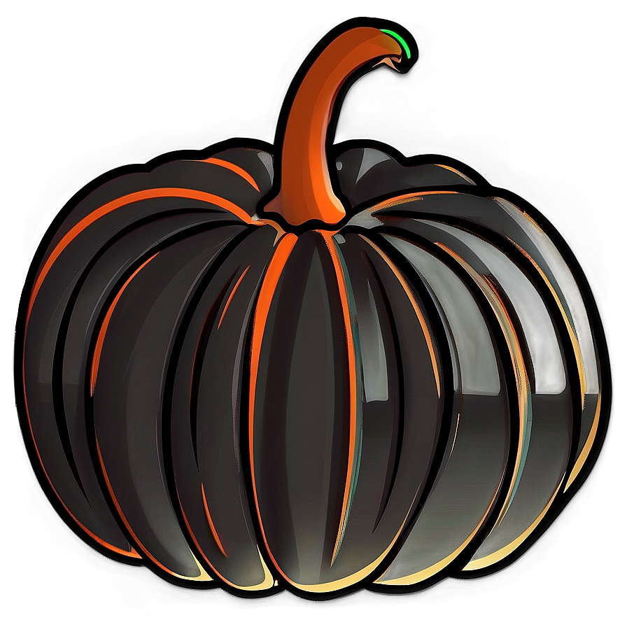 Outline Pumpkin Silhouette Png Gus