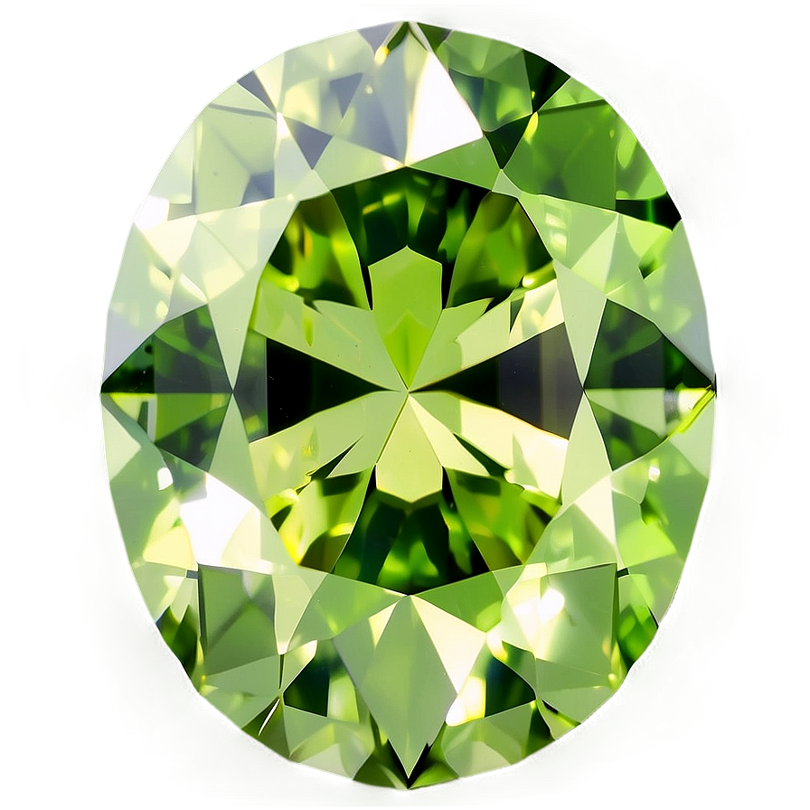 Oval Cut Peridot Png Wyd97