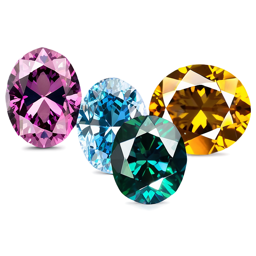 Oval Gemstone Cut Png Vsi96