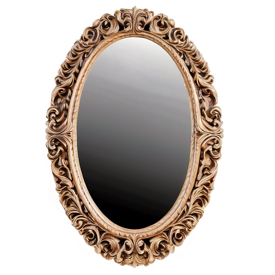 Oval Mirror Frame Png Xga