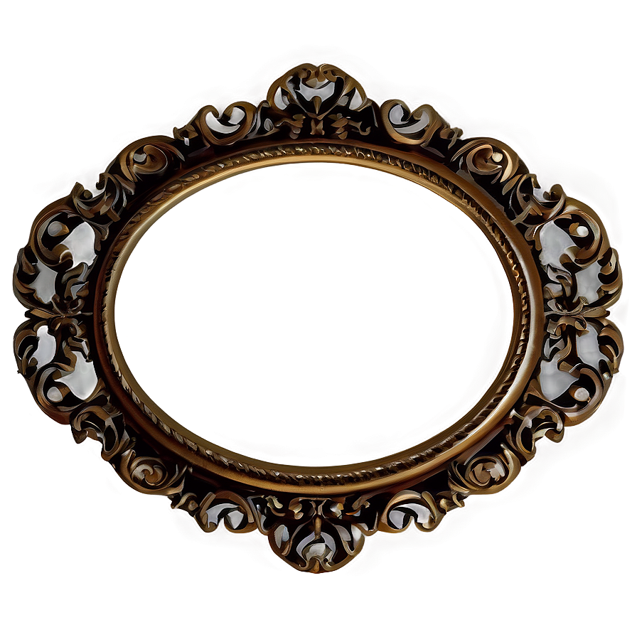 Oval Picture Frame Png Nhr74