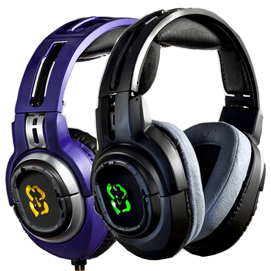 Over-ear Gamer Headphones Png 06132024