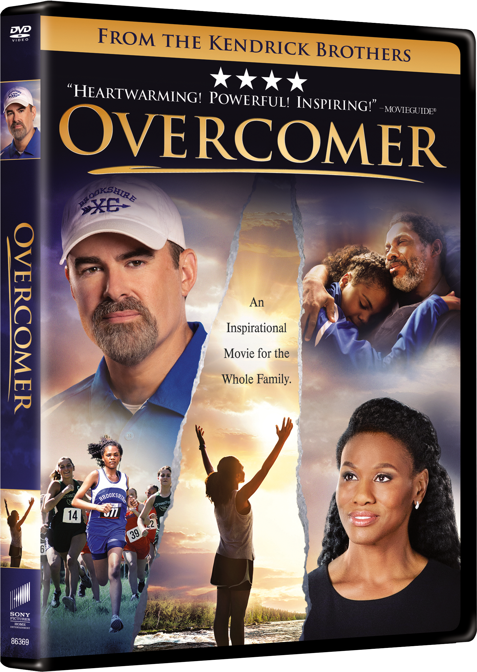 Overcomer D V D Cover Inspirational Family Movie