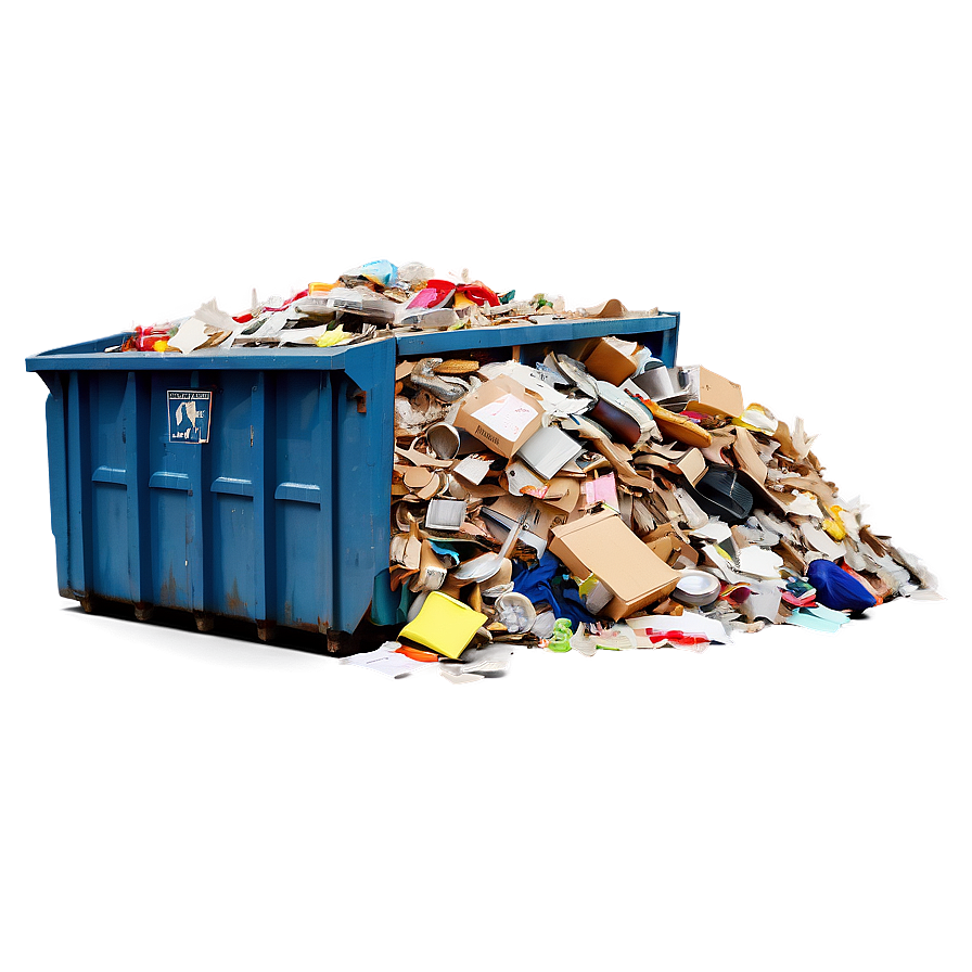 Overflowing Dumpster Png Bta74