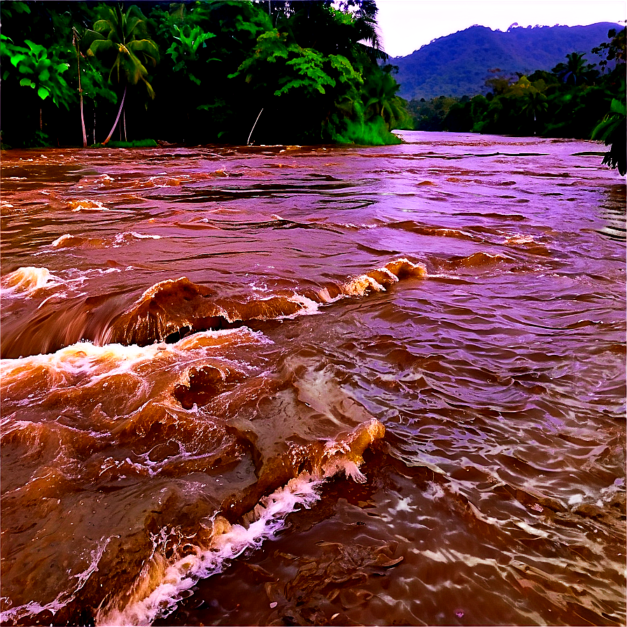 Overflowing River Flood Png 06202024