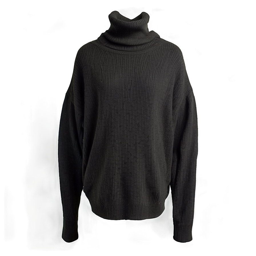 Oversized Black Sweater Png Hfm