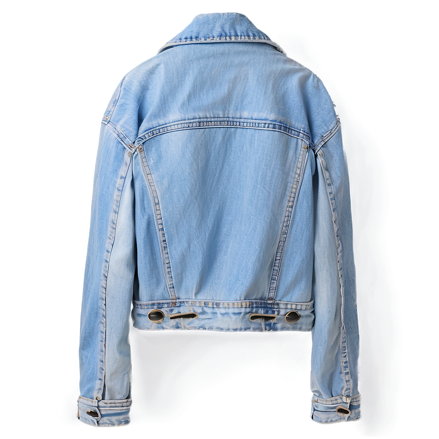 Oversized Denim Jacket Png Hwt30