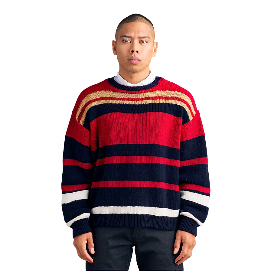 Oversized Red Sweater Png 06292024