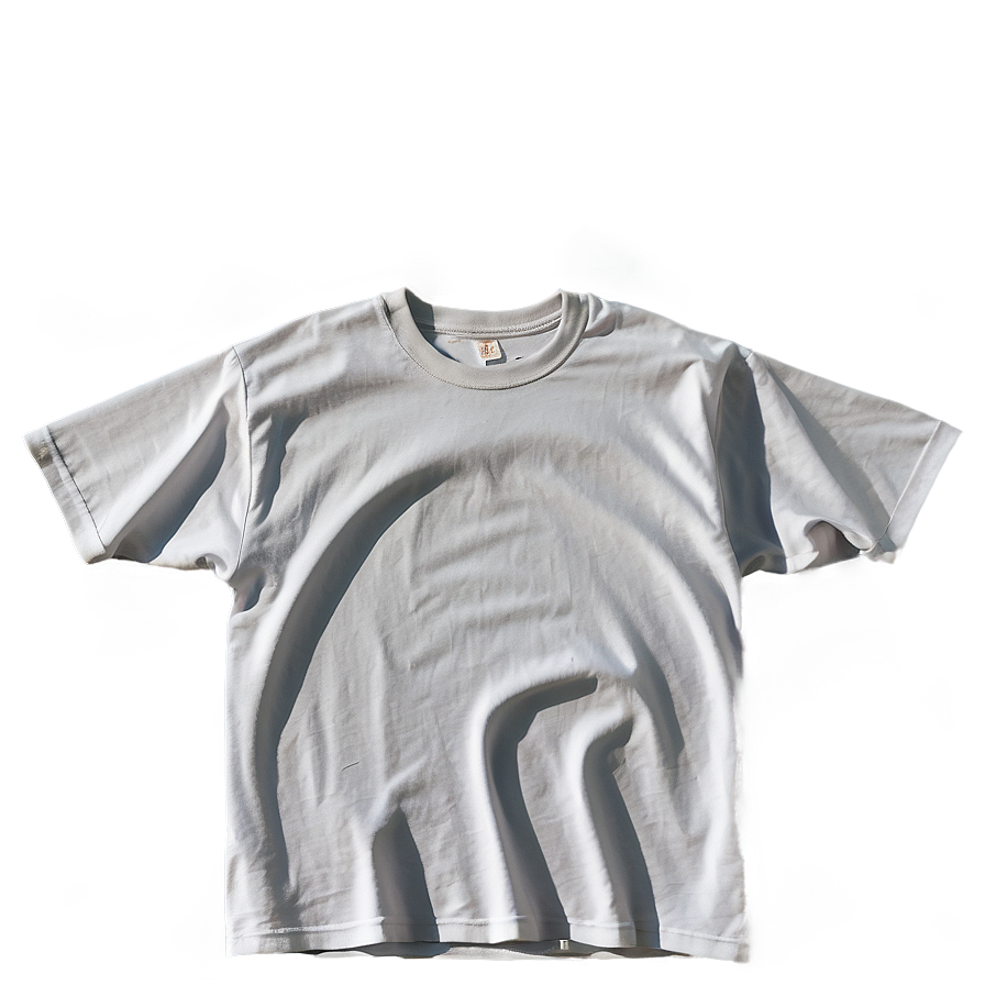 Oversized White Tee Png Phu