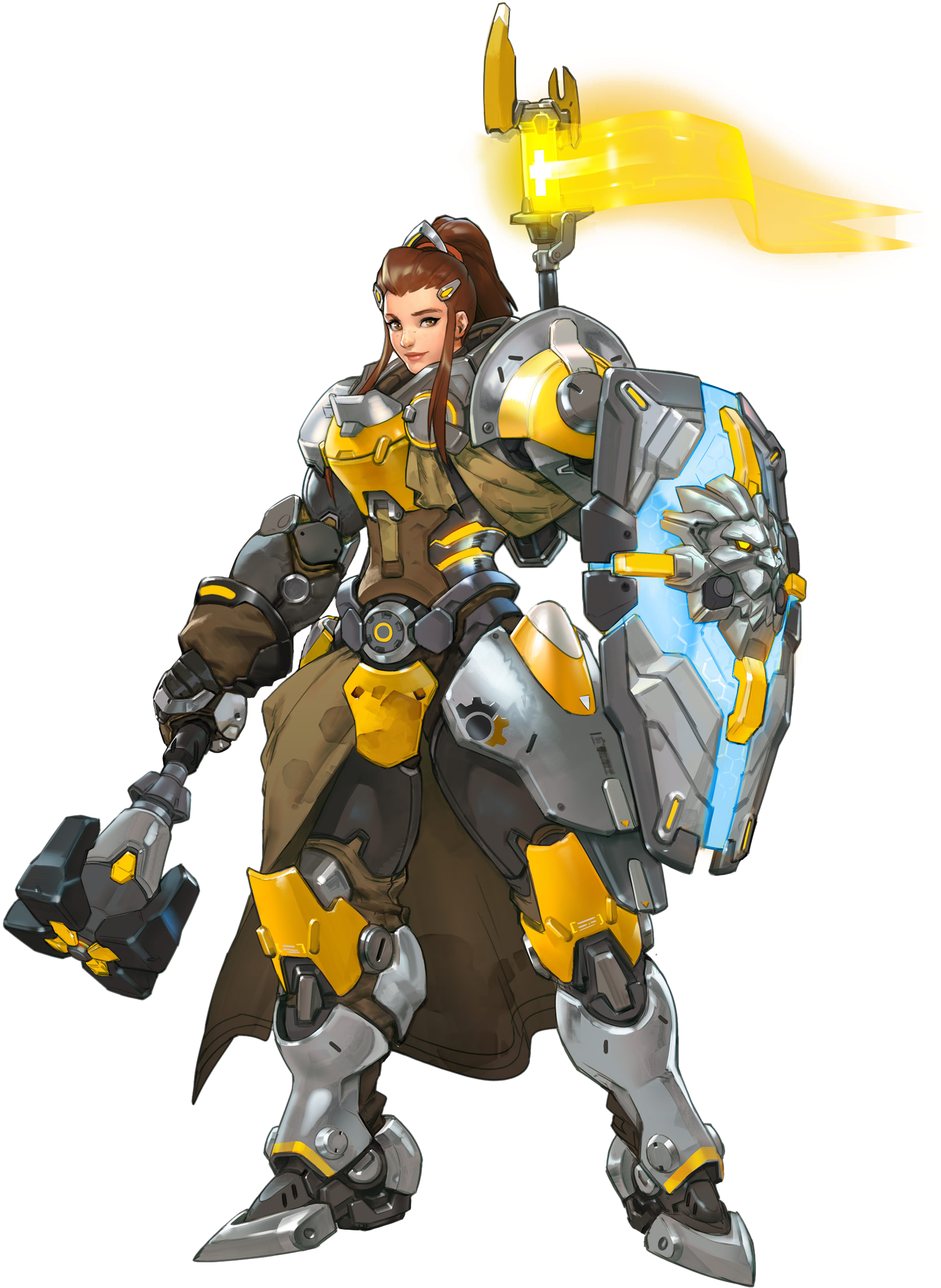 Overwatch Brigitte Character Artwork