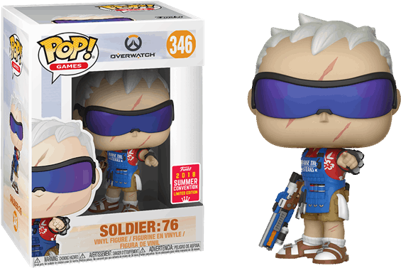 Overwatch Soldier76 Funko Pop