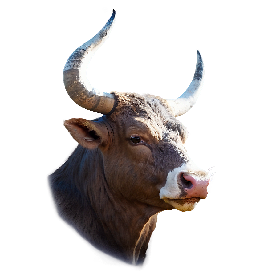 Ox Head Illustration Png 25