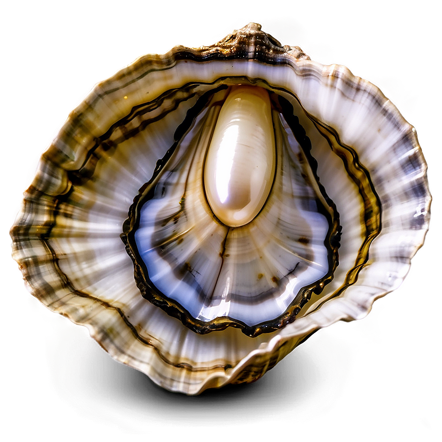 Oyster Shell With Pearl Png Hkc