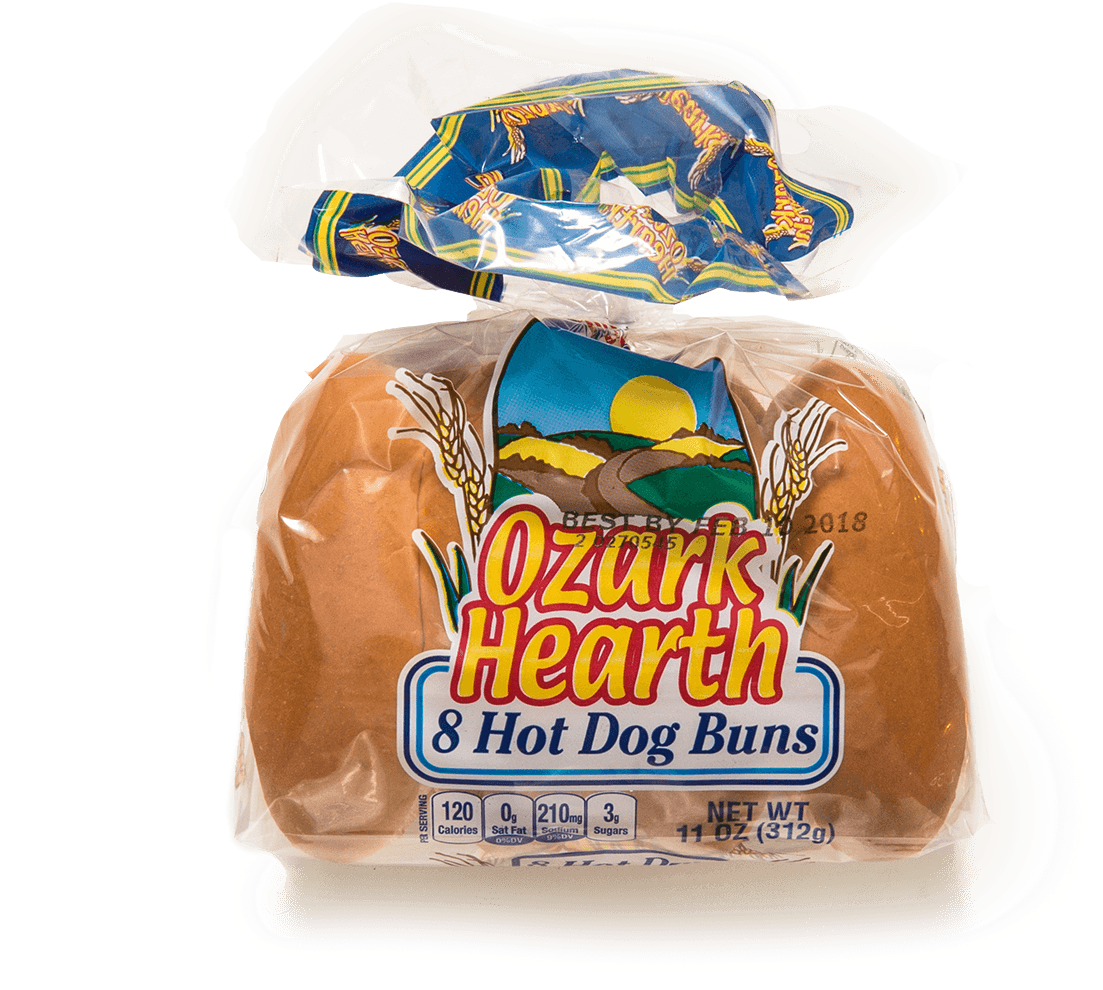 Ozark Hearth Hot Dog Buns Package