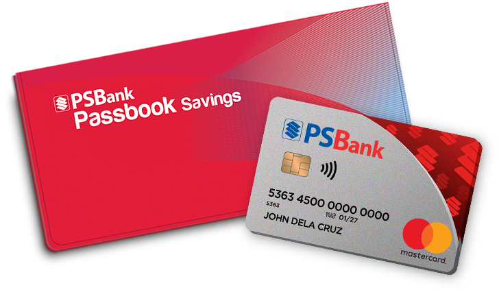 P S Bank Passbookand A T M Card