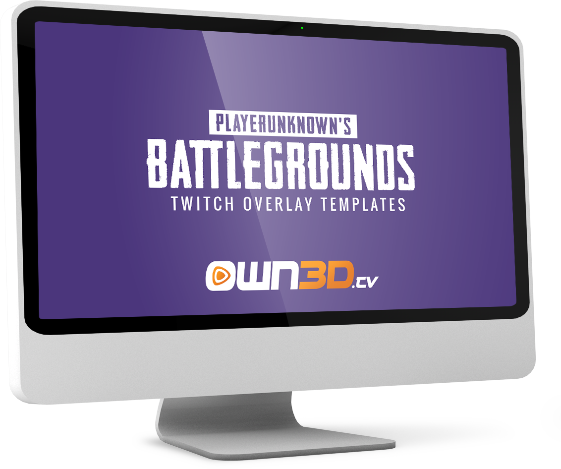 P U B G Twitch Overlay Adon Monitor