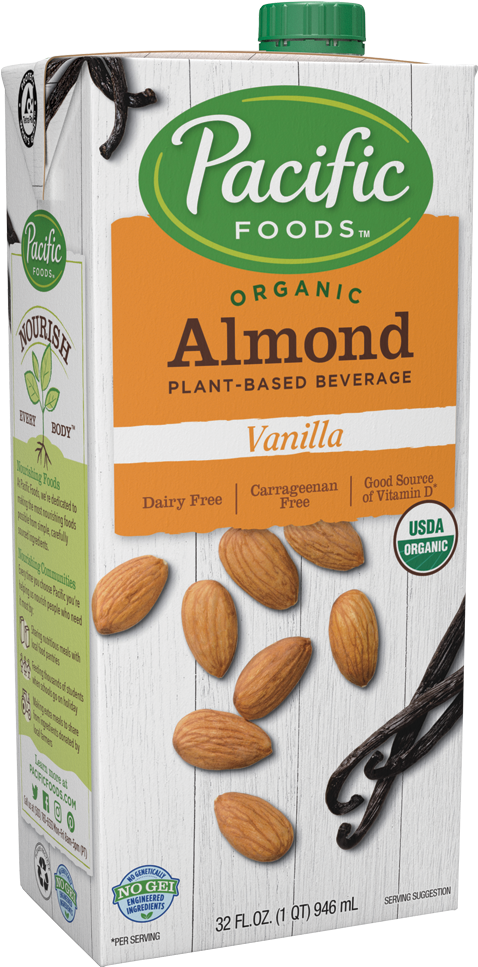 Pacific Foods Organic Almond Milk Vanilla