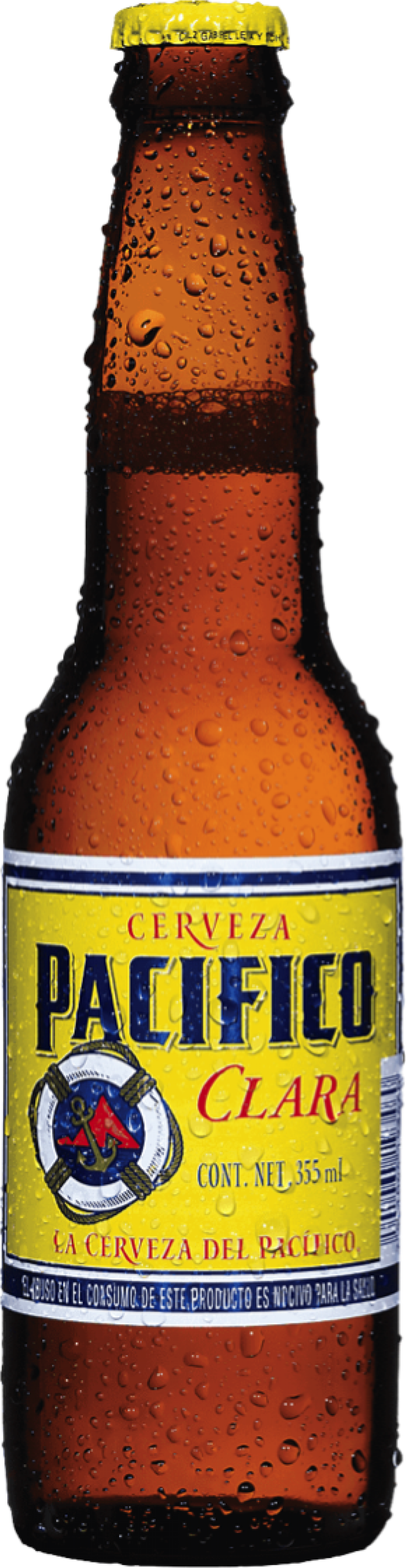 Pacifico Clara Cerveza Bottle