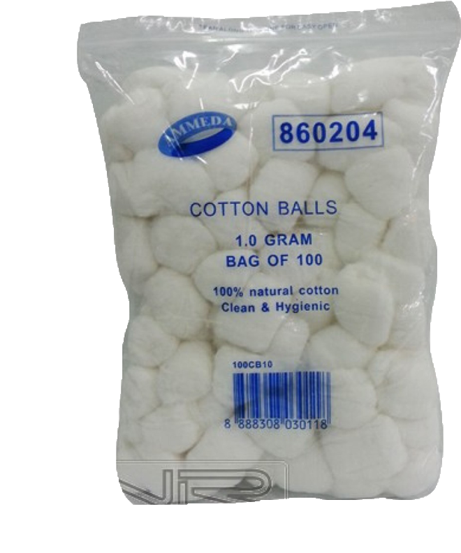 Packaged Cotton Balls Product Image