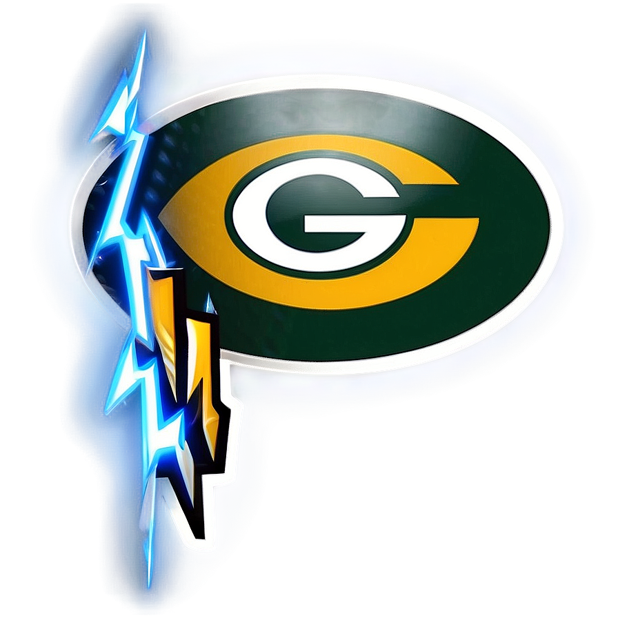 Packers Logo With Lightning Png Vnf52