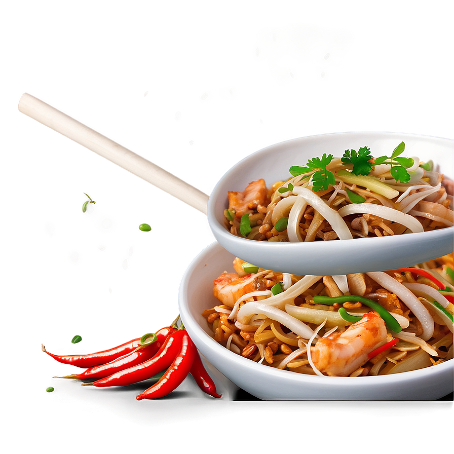 Pad Thai With Bean Sprouts Png 58