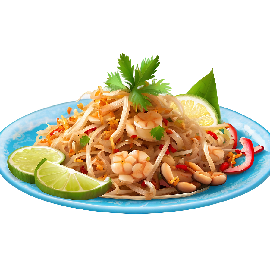 Pad Thai With Bean Sprouts Png Dsu