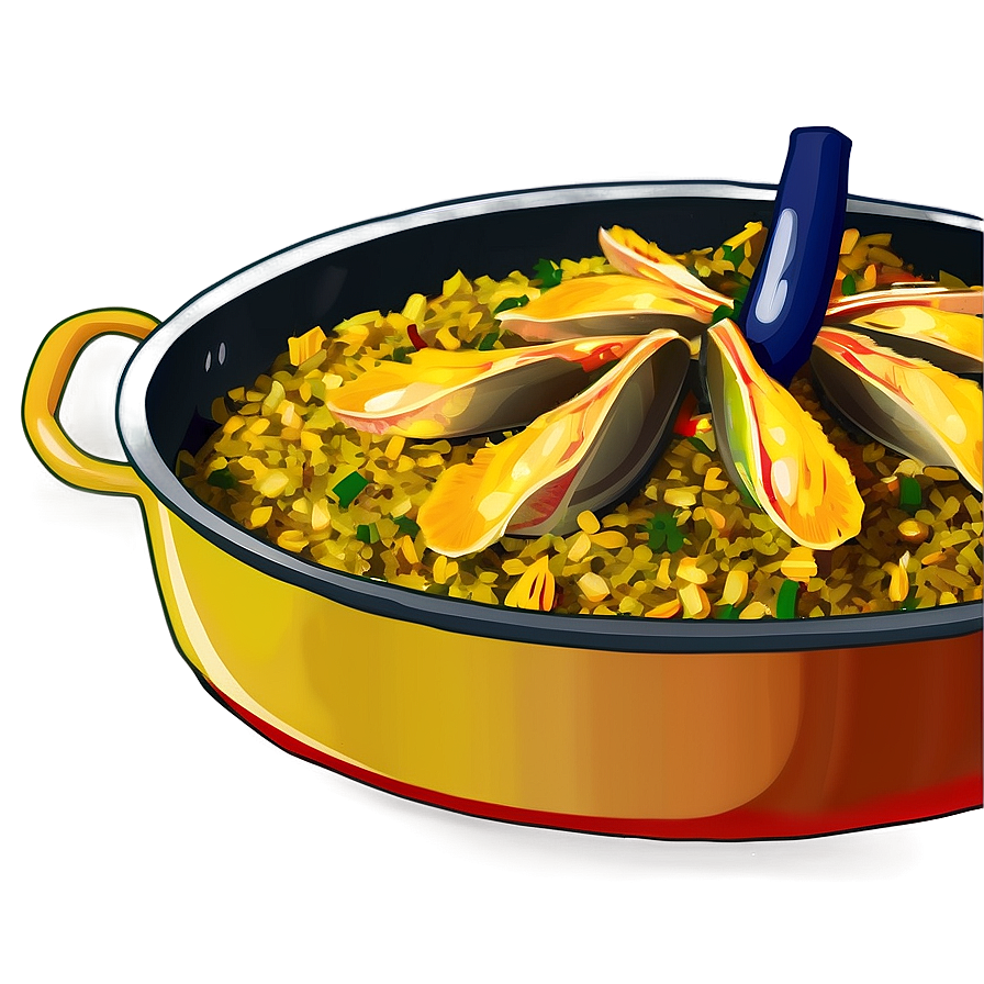 Paella Valenciana Original Png 29