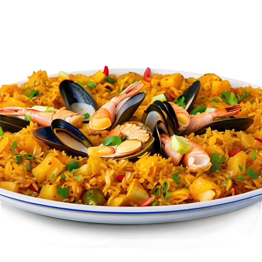 Paella Valenciana Original Png 60