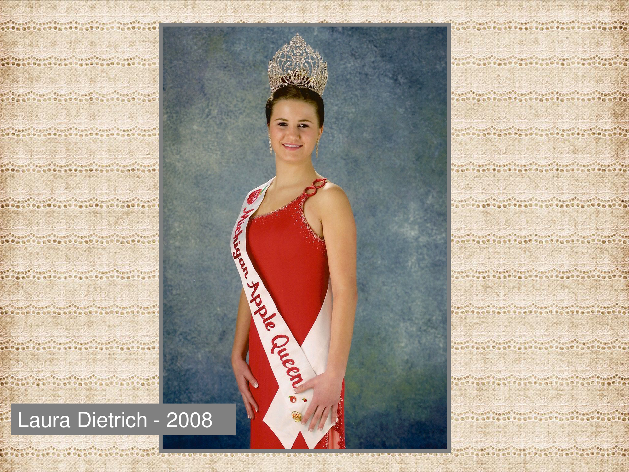 Pageant Queenwith Tiaraand Sash