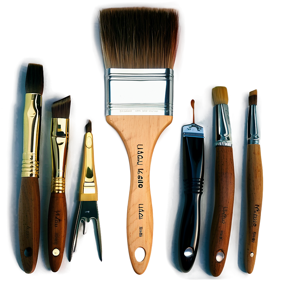 Paint Brush For Oils Png 60