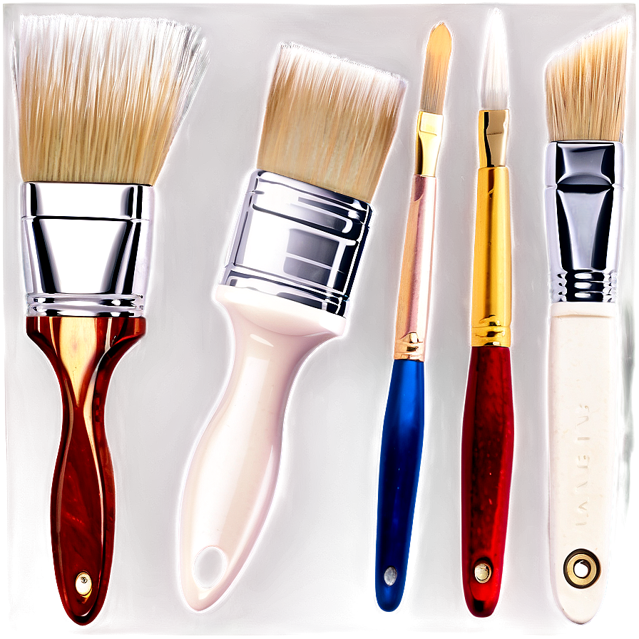 Paint Brush Set Png Bdx74