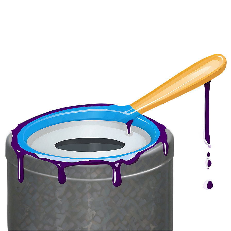 Paint Bucket Spill Png 6