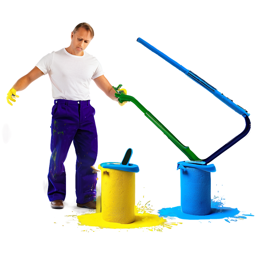 Paint Roller Effect Png Xbu22