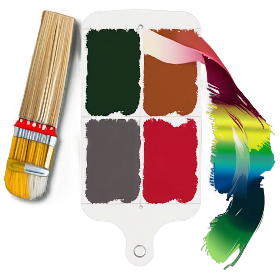 Paint Swatch For Diy Crafts Png Nnk