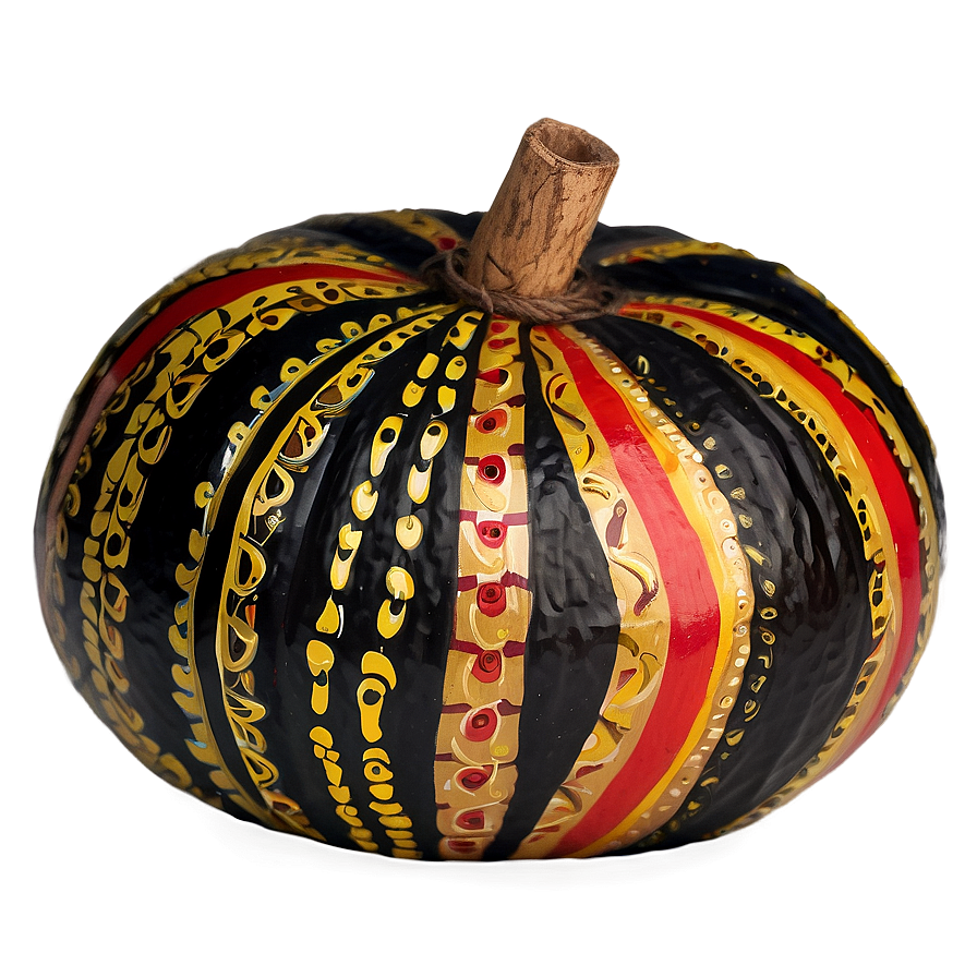 Painted Gourd Png 13