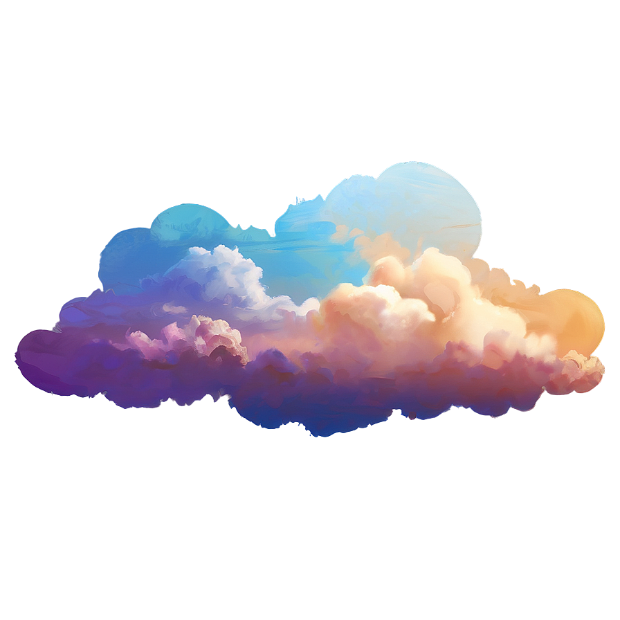 Painted Sky Scene Png Tgb74