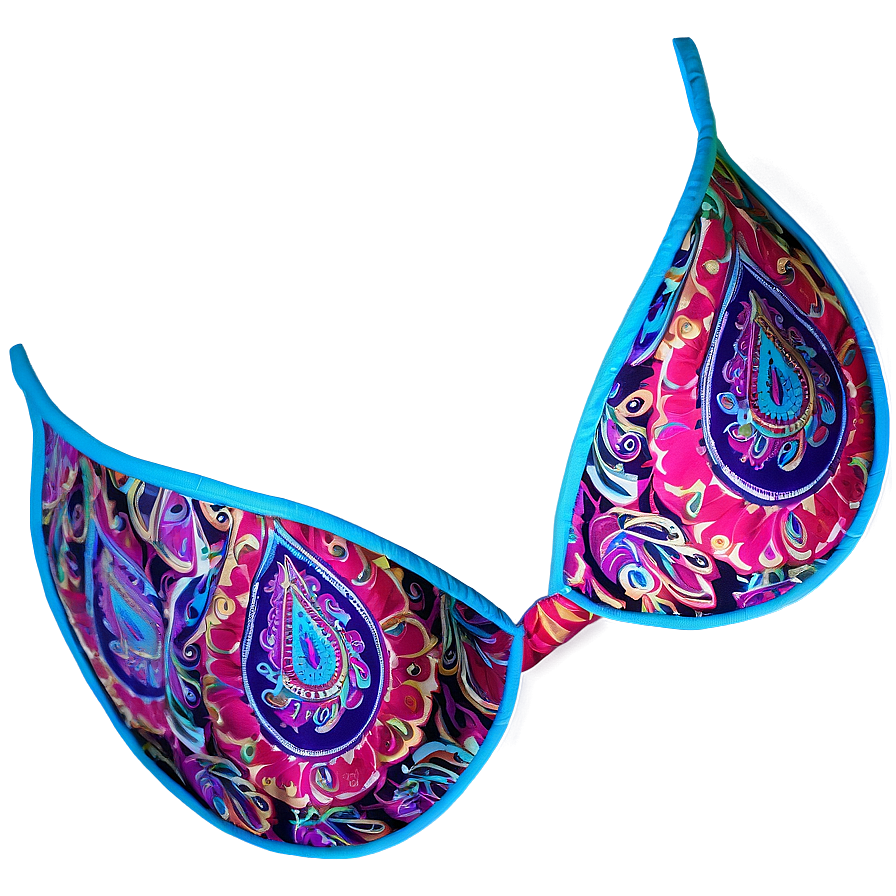 Paisley Bikini Top Png 29