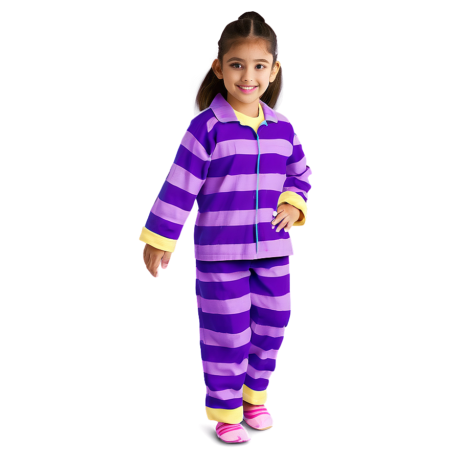 Pajama Girl Cartoon Png Vkd1