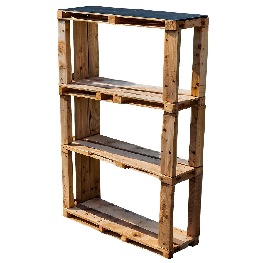 Pallet Bookshelf Png 05242024